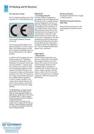 ELECTROMATE
Toll Free Phone (877) SERVO98
Toll Free Fax (877) SERV099
www.electromate.com
sales@electromate.com
Sold & Serviced By:
 