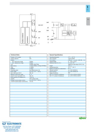 ELECTROMATE
Toll Free Phone (877) SERVO98
Toll Free Fax (877) SERV099
www.electromate.com
sales@electromate.com
Sold & Serviced By:
 