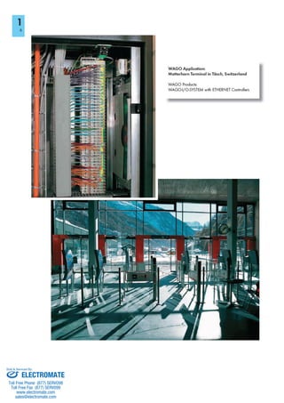 ELECTROMATE
Toll Free Phone (877) SERVO98
Toll Free Fax (877) SERV099
www.electromate.com
sales@electromate.com
Sold & Serviced By:
 