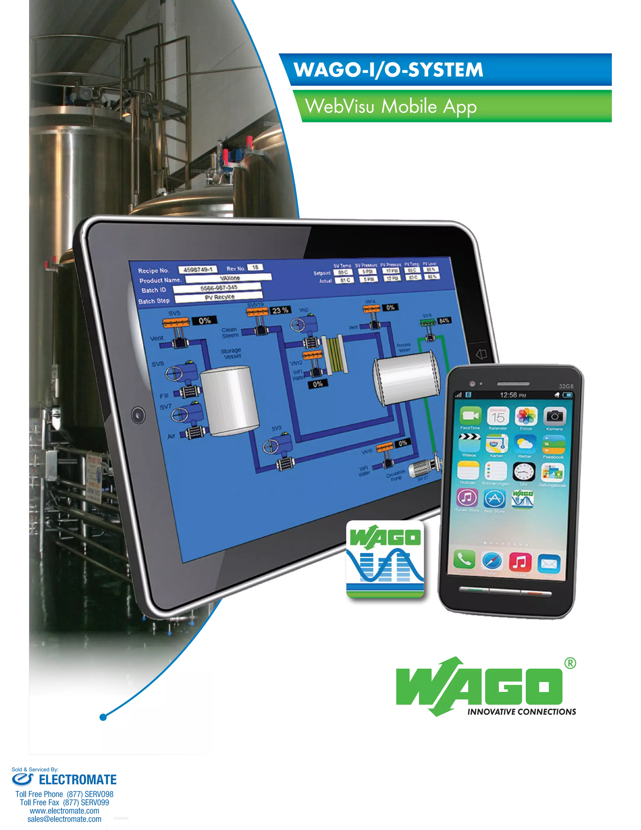 Wago web visu_app_brochure PDF Smartphones Consumer Electronics