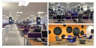 British Gas, Cardiff - Furniture Solutions
 