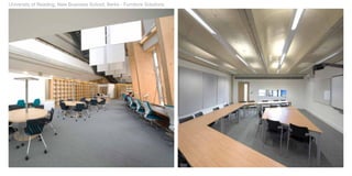 University of Reading, New Business School, Berks - Furniture Solutions
 