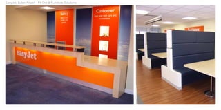 EasyJet, Luton Airport - Fit-Out & Furniture Solutions
 