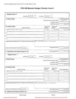 Phs 398 Form Example Full NIH Grant Proposal with Comments | PDF