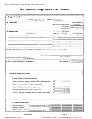 Full NIH Grant Proposal with Comments | PDF