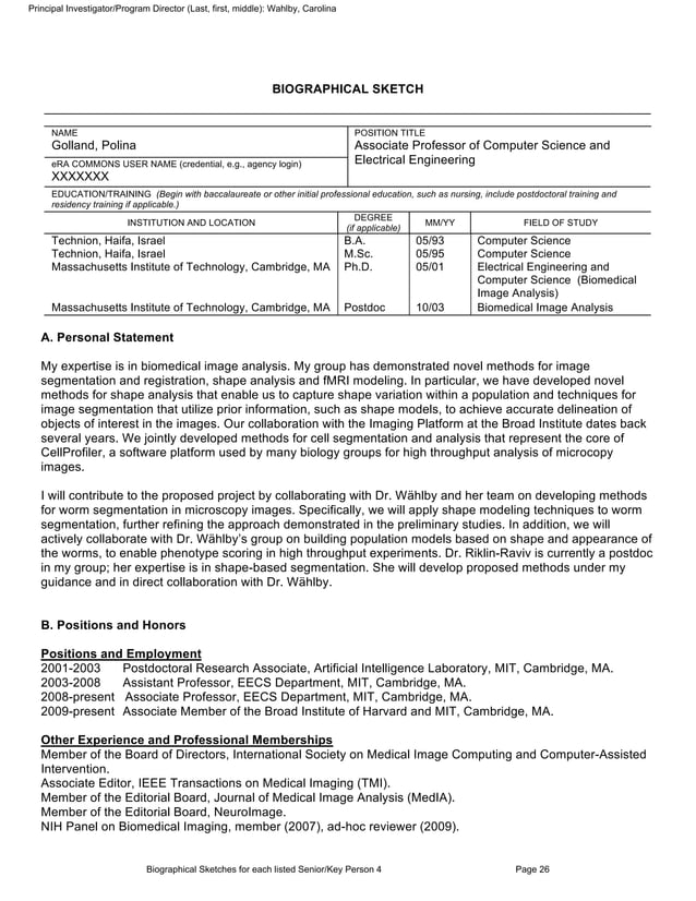 nih research proposal instructions