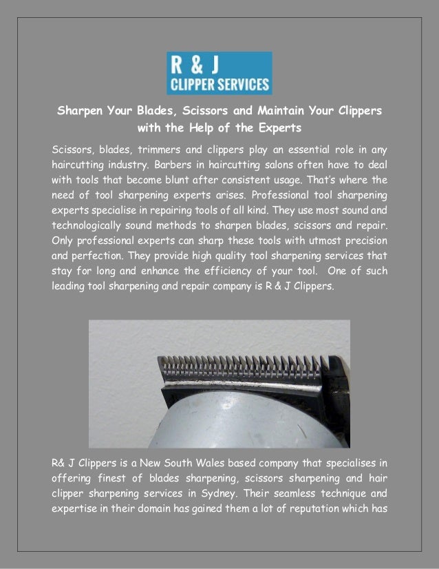 hair clipper sharpening service