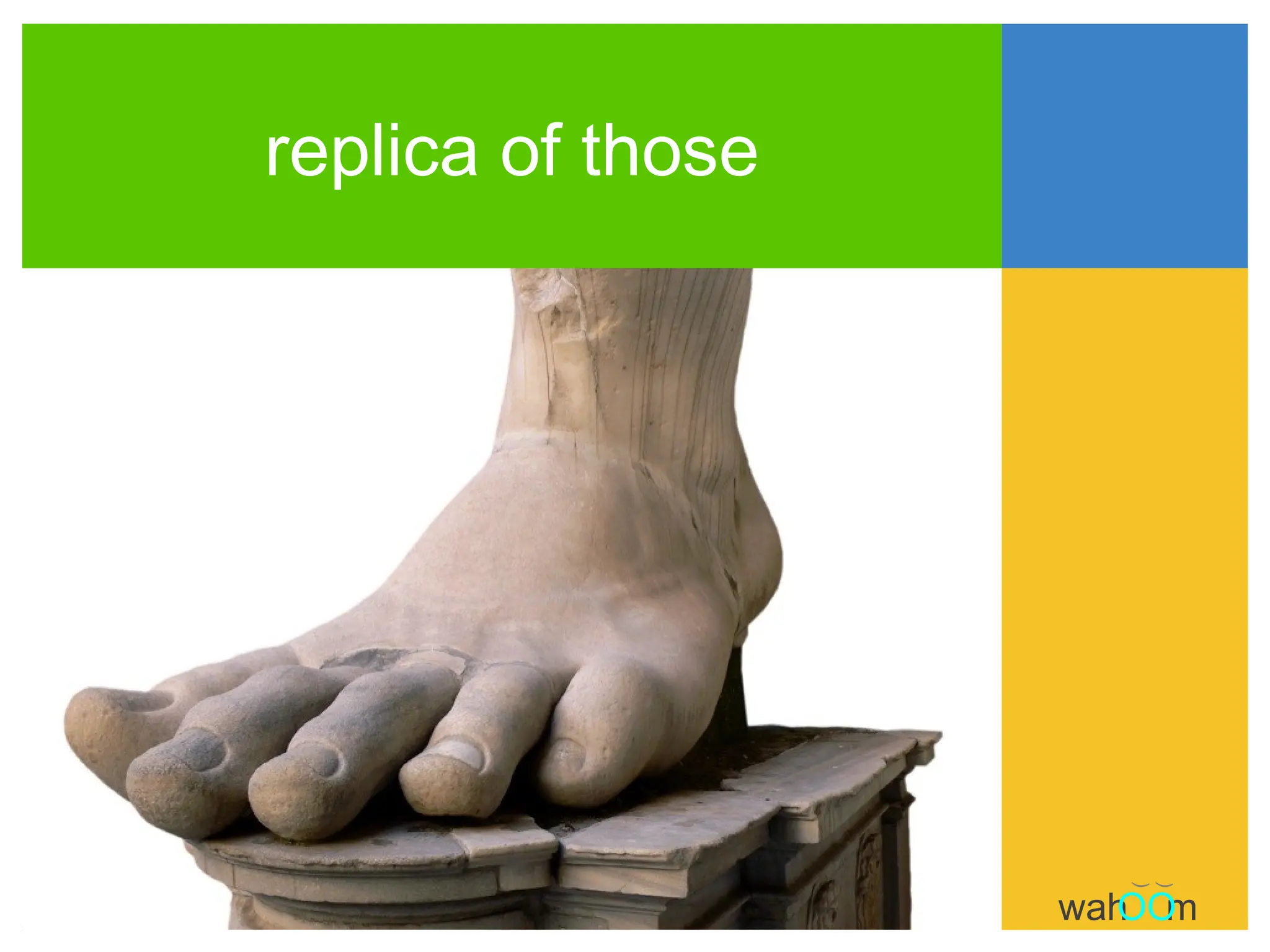 replica of those ( ( wah m OO 