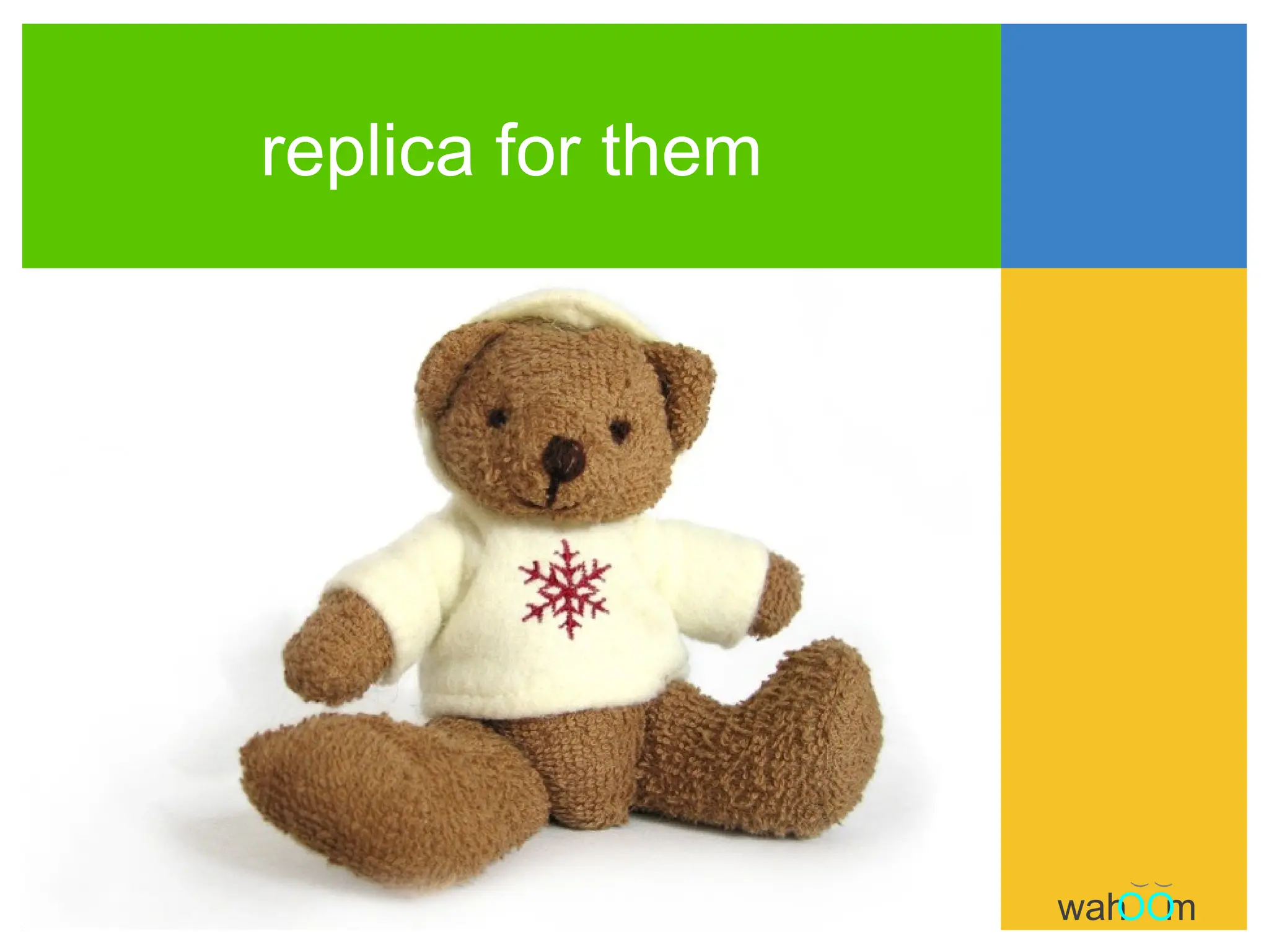 replica for them ( ( wah m OO 