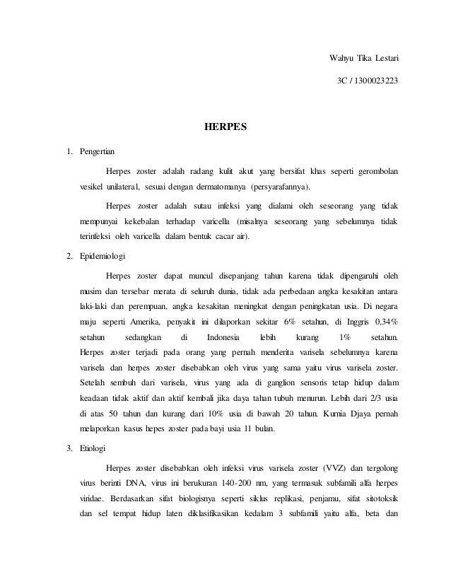Farmakoterapi Herpes Dan Hiv Aids