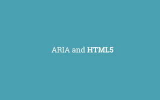 W3C HTML Accessibility API Mappings 1.0
 
