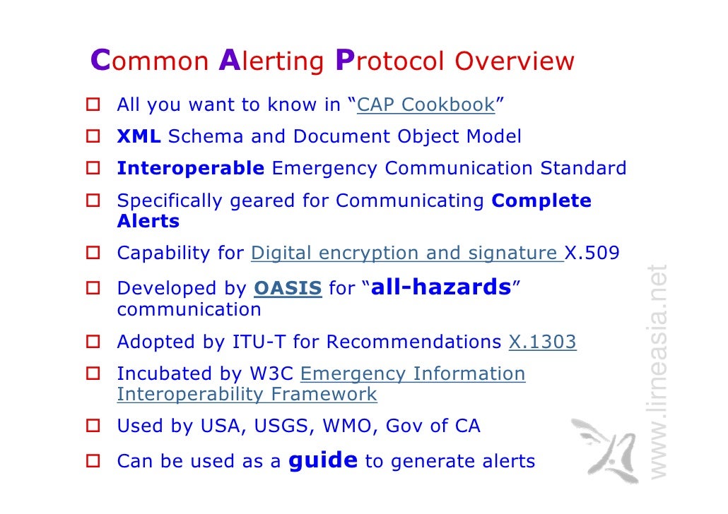 Common Alerting Protocol