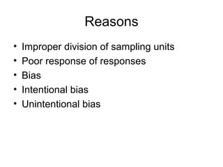 Unintentional Biases Examples sampling | PPT