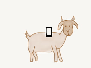 !
That tiny phone screen makes the best scapegoat:
• “We need to format this content more cleanly, because: tiny screen.”
• “I think we should get rid of this section (that no one reads) because: tiny
screen.”
!
You can totally take advantage of that.
I am giving you permission to channel some of that mobile excitement
about your projects into spending time on content questions.
I promise: it will pay you back 10-fold.
 