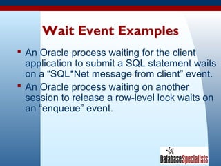 Wait events | PPT
