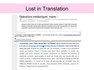 Lost in Translation 