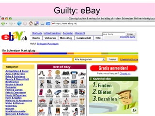 Guilty: eBay 