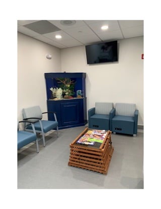 Waiting area at South Shore Dentistry