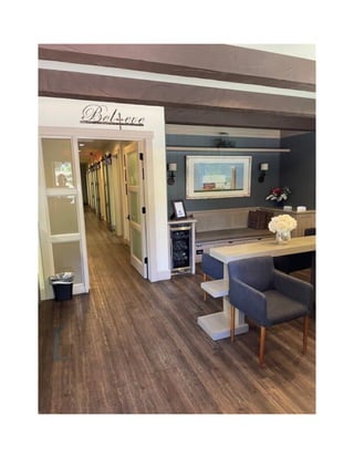 Waiting area at Warren and Hagerman Family Dentistry