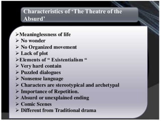 Waiting for Godot- Absurd Play