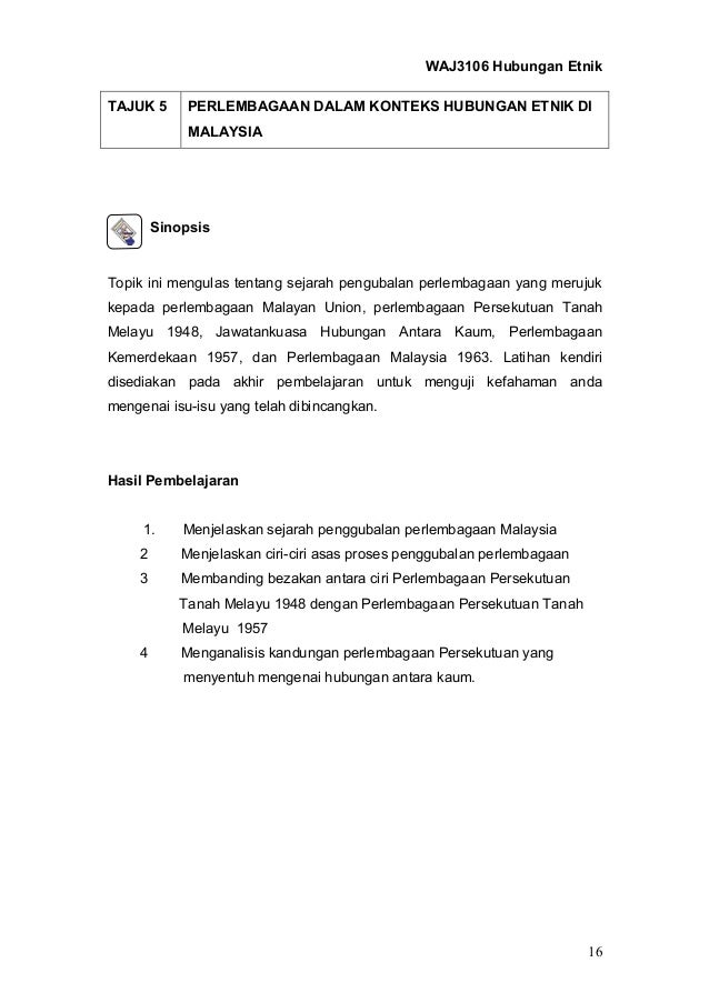 Waj3106 hubungan etnik Waj3106 hubungan etnik