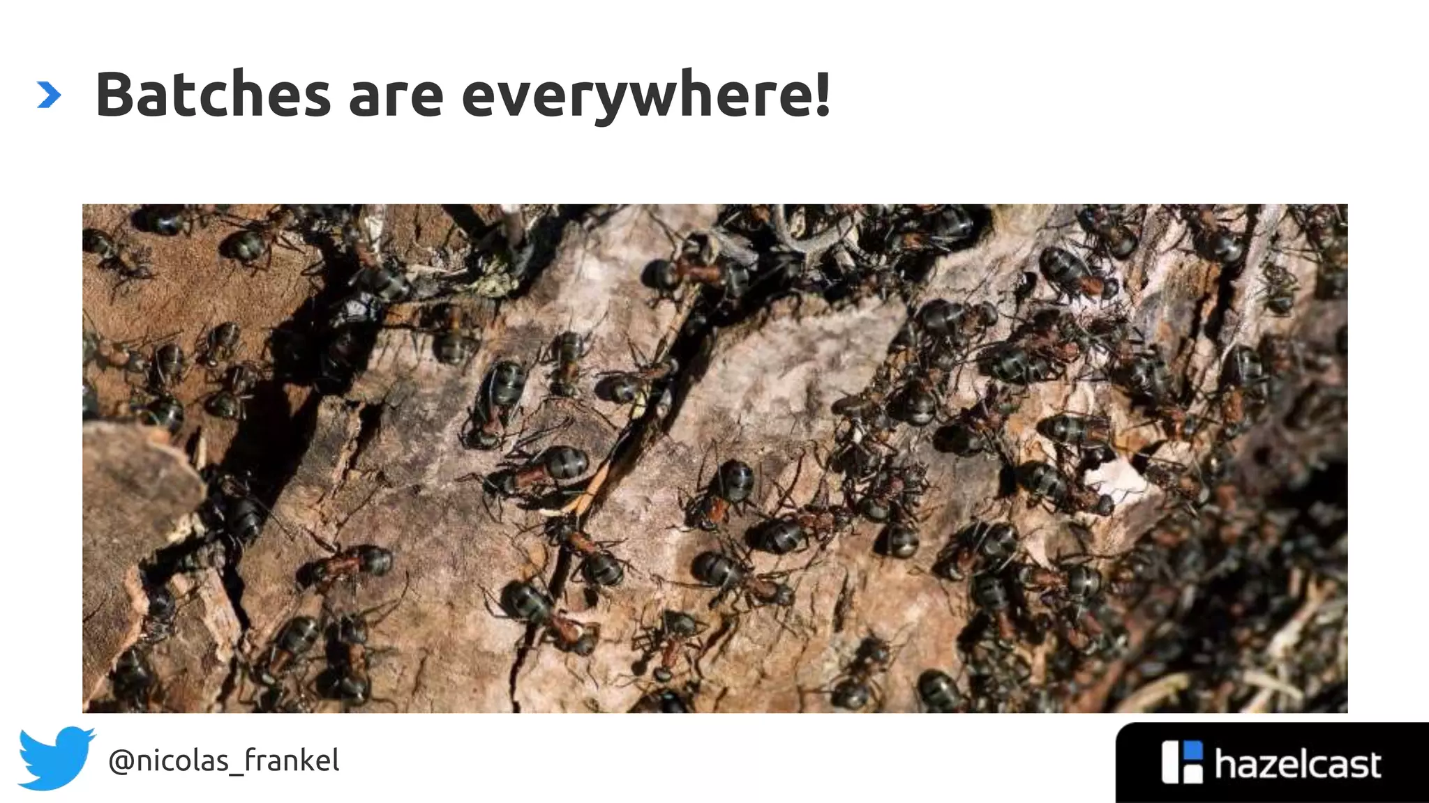 @nicolas_frankel
Batches are everywhere!
 