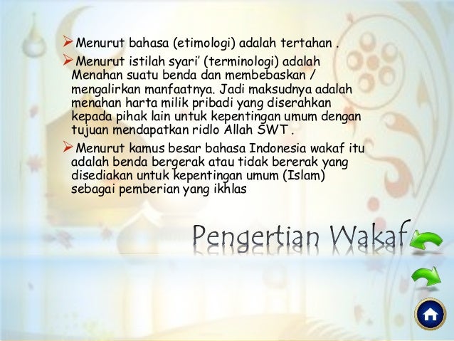 Pengertian Rukun Dan Fungsi Wakaf Kajianpustaka Com