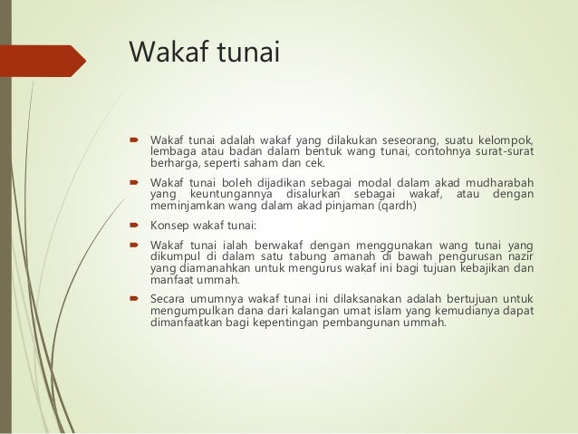 Wakaf Di Zaman Turki