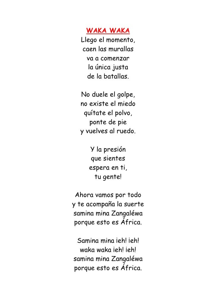 Waka Waka