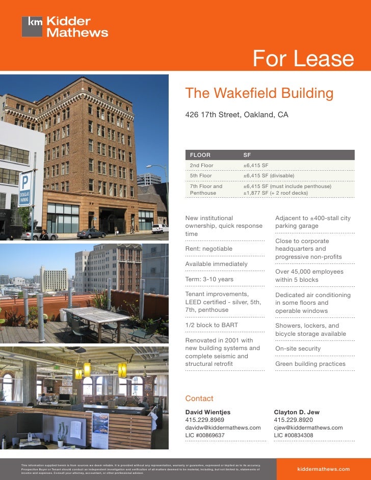 Wakefield Building 426 17th St Oakland
