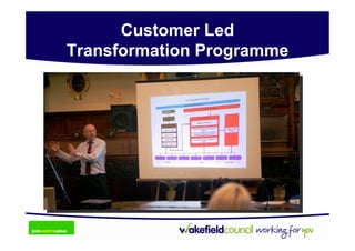 Customer Led
Transformation Programme
 