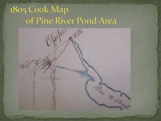 Alfred Woodman Mill Site1850 Products of Industry Alfred Woodman’s Lumber and Shingle Mills (US Federal Census Bureau 1850)