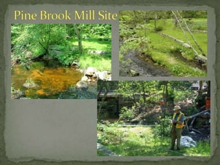 1805 Cook Map of Pine River Pond Area