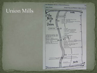 Horn Pond Mill Site                     Horn Mill Canal 