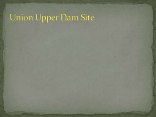 Horn  Pond Mill Site          Mill Foundations