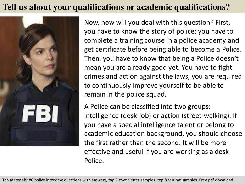 Wakefield police department interview questions