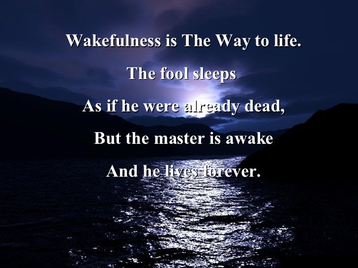 Wakefulness