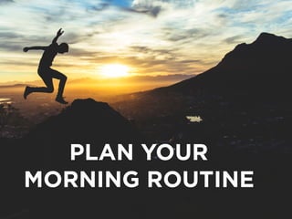 30 MORNING ACTIVITIES
TO START A DAY OF POWER
 