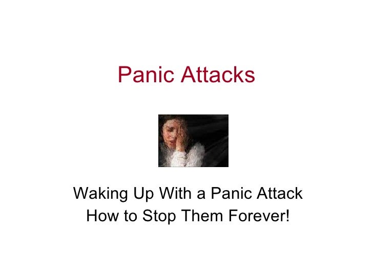 Waking up with a panic attack