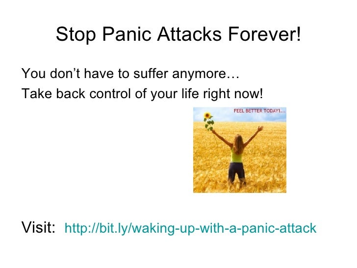 Waking up with a panic attack