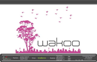 Wakoo October 14 Feedback