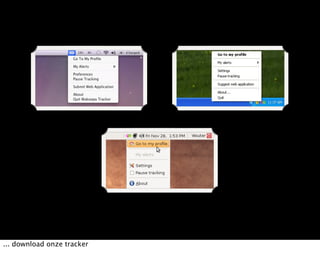 ... download onze tracker
 