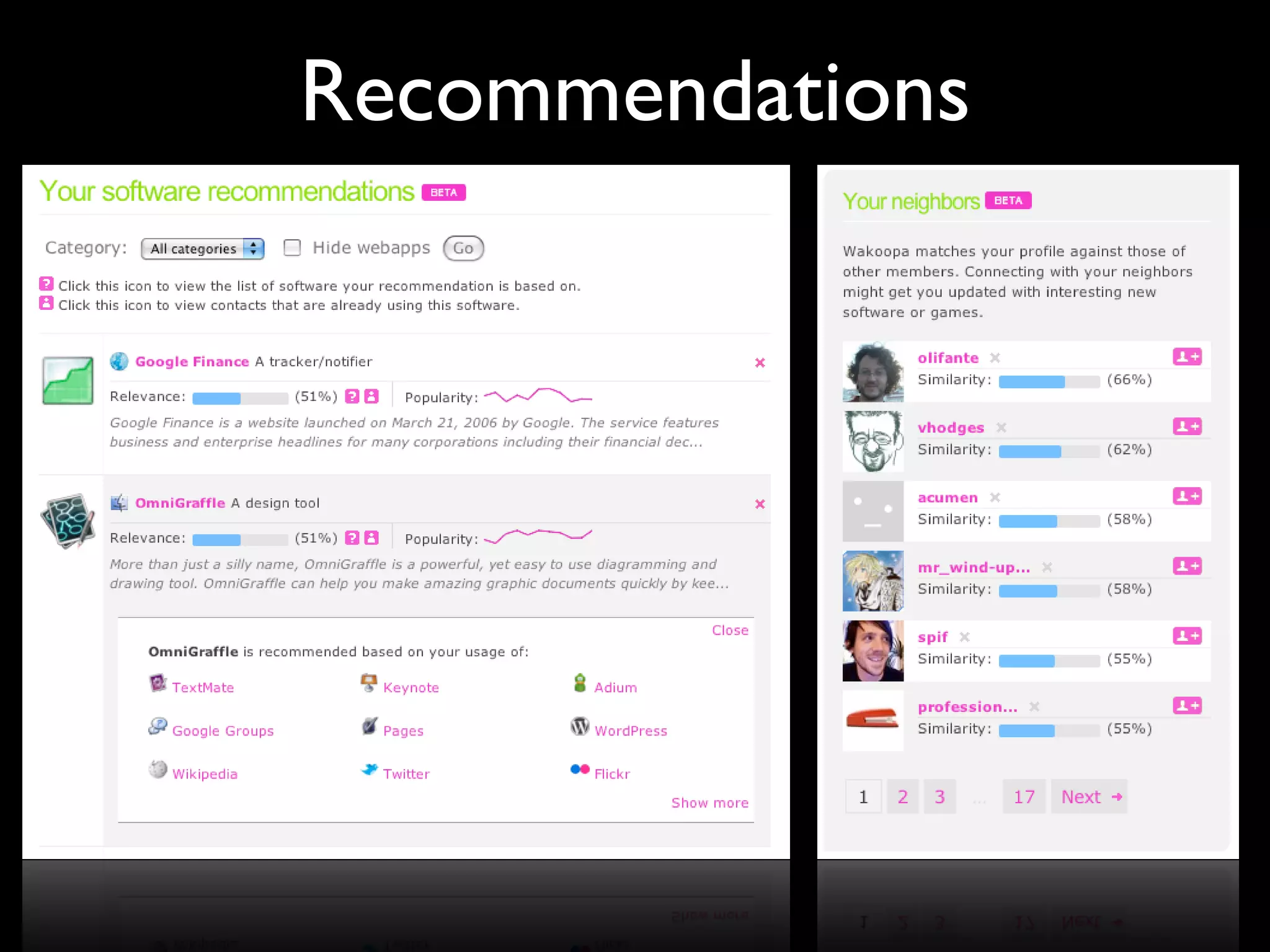 How to build a recommender system?