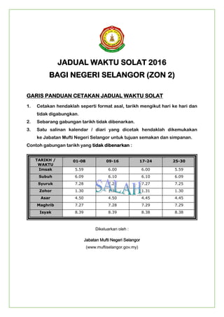 Waktu solat zon 8