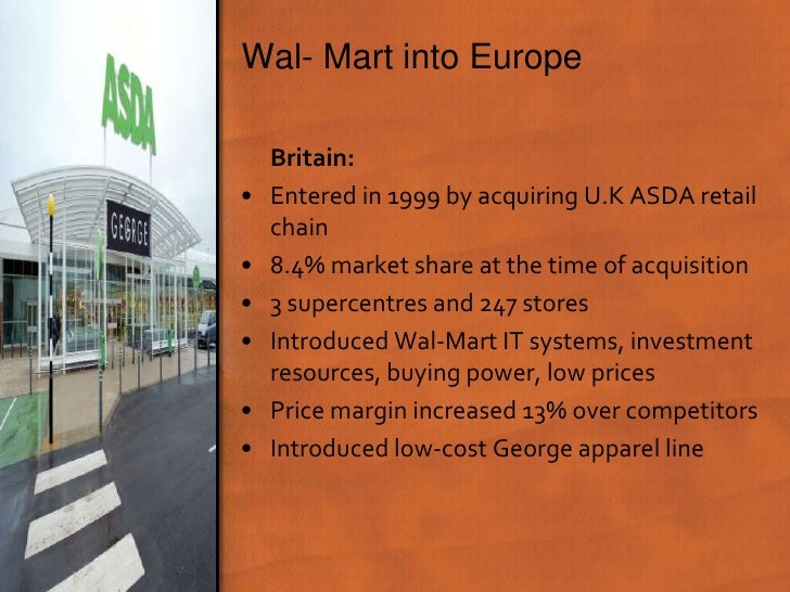 Walmart in europe