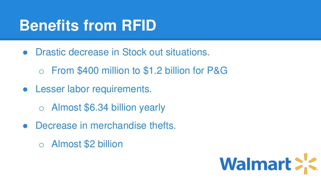 Walmart and RFID