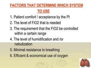 Humidified O2 Fio2 Dr. Walaa El-leithy, Oxygen Therapy.ppt