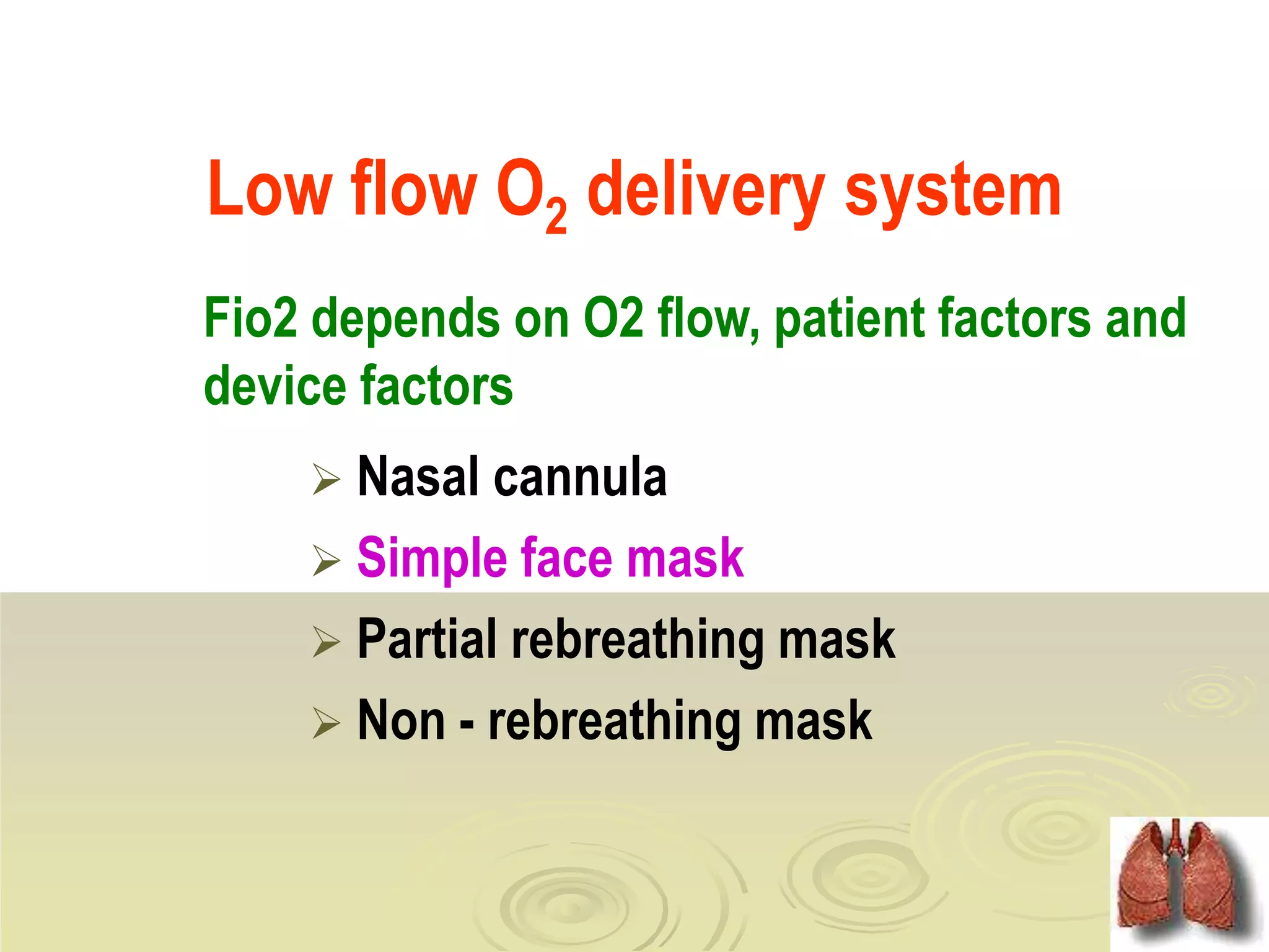 oxygen therapy.ppt dr. walaa Elleithy | PPT