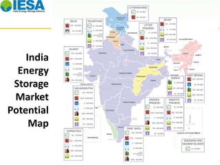 India 
Energy 
Storage 
Market 
Potential 
Map 
16 
 
