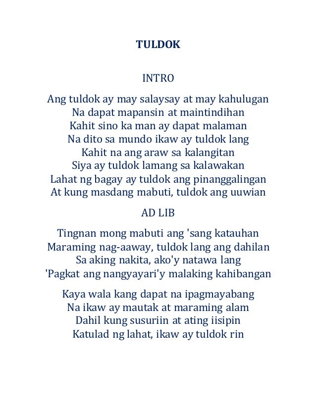 Halimbawa Ng Awiting Bayan Ng Pilipinas - Mobile Legends